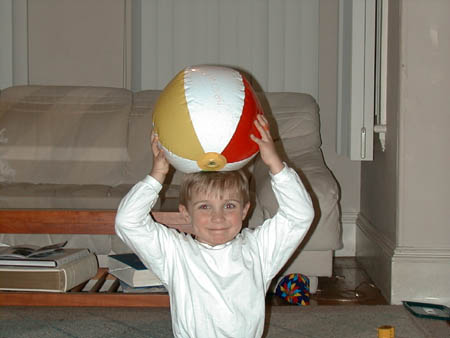 Benjamin Holding the Earth