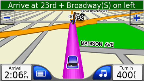 Garmin Screen Snapshot