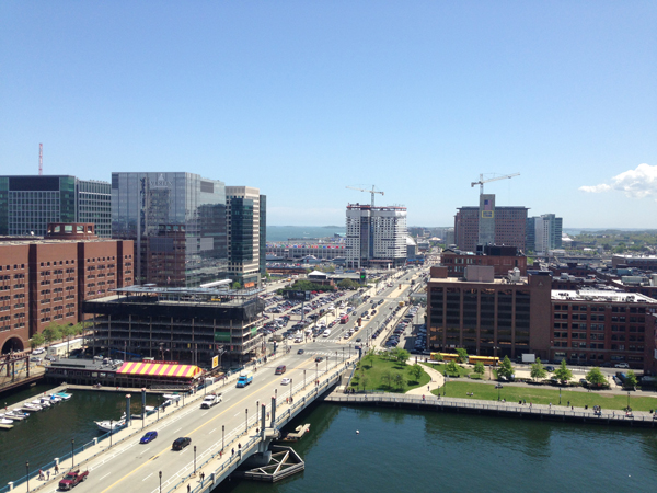 View from the observation deck